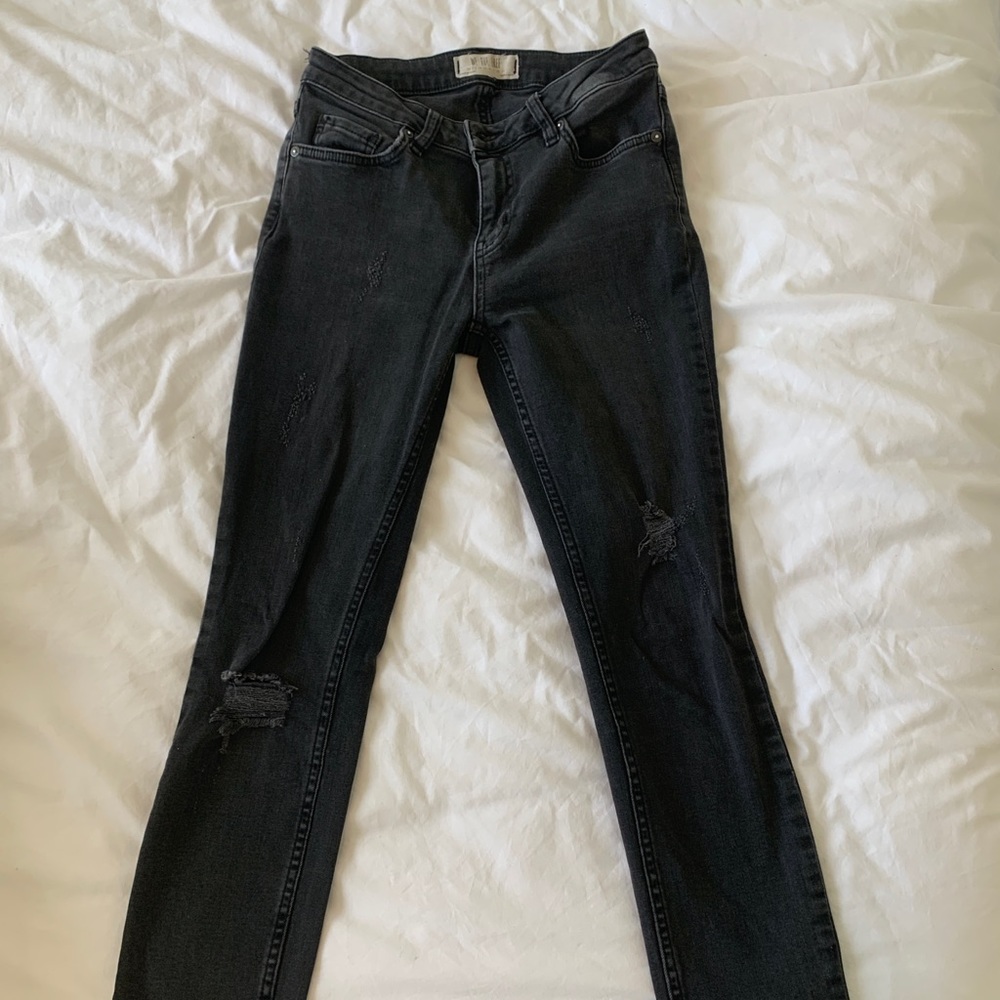 Free People Scarecrow Jean — Black Size 25